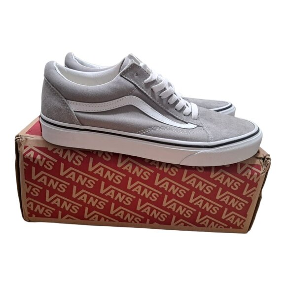 NWT Vans Color Theory Old Skool - Color: Drizzle/True White - Size: MultipleSize - Picture 6 of 12